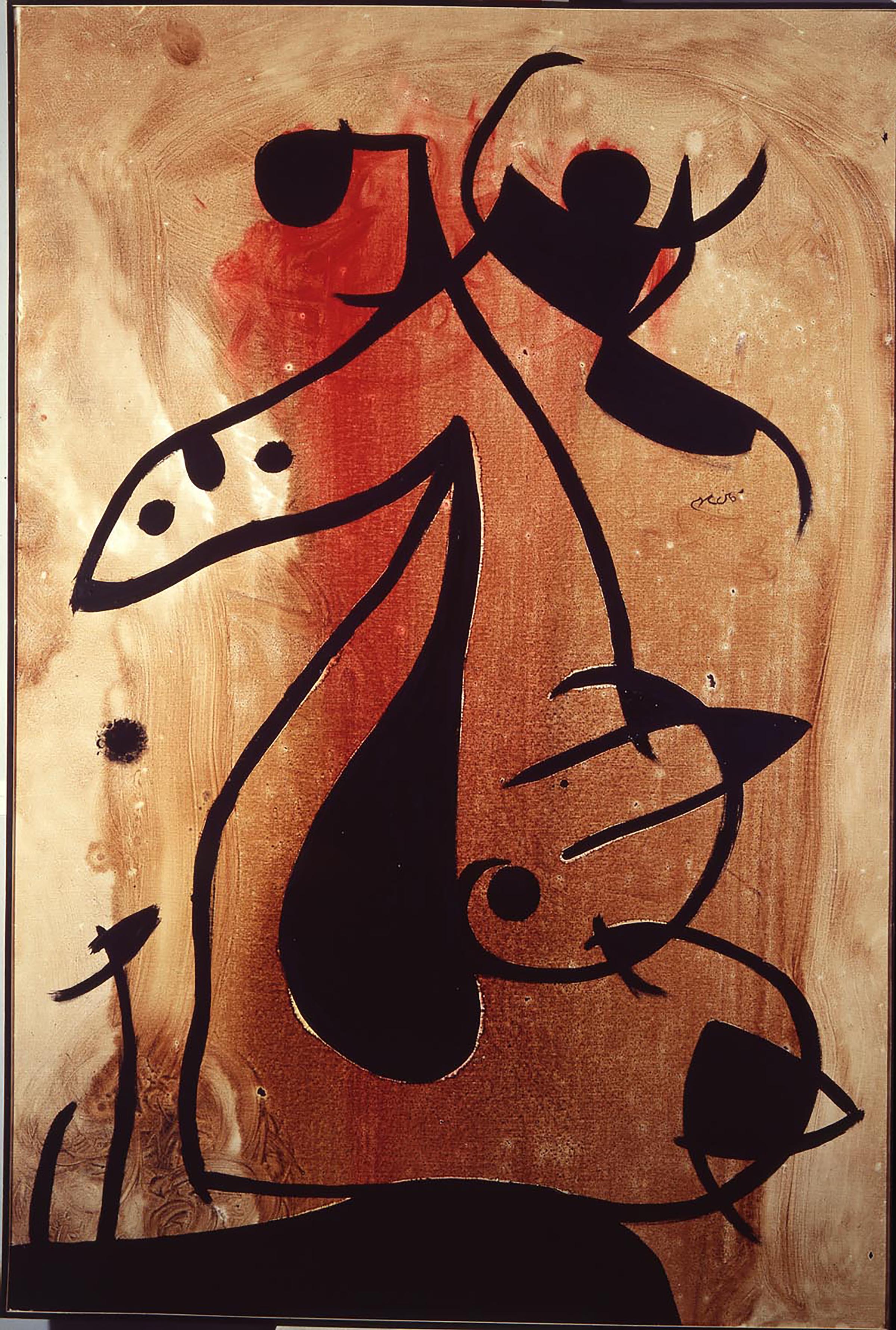 Joan Miru00f3, Femme, oiseau I, 1977